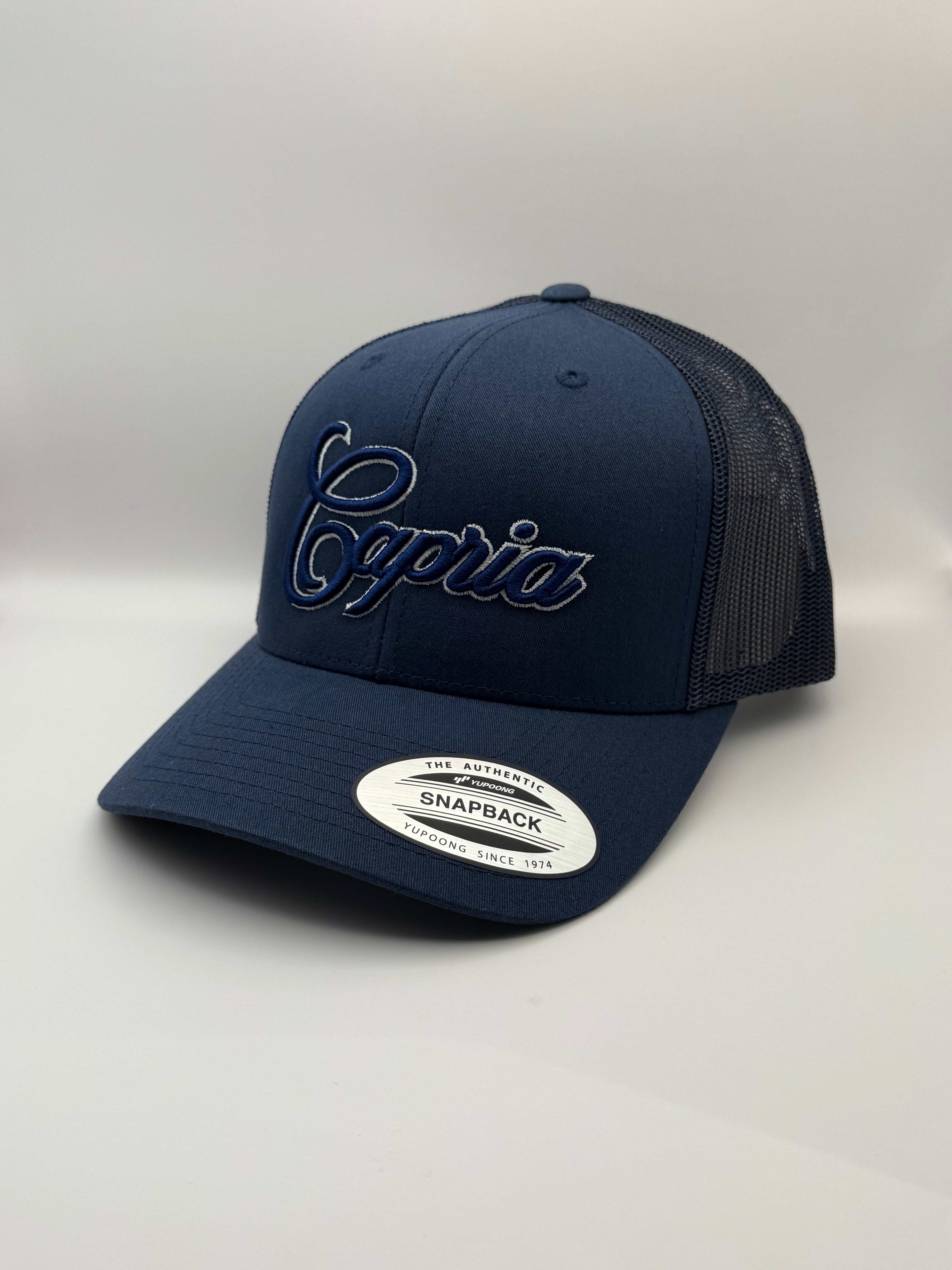 Capria Cap - Navy/White
