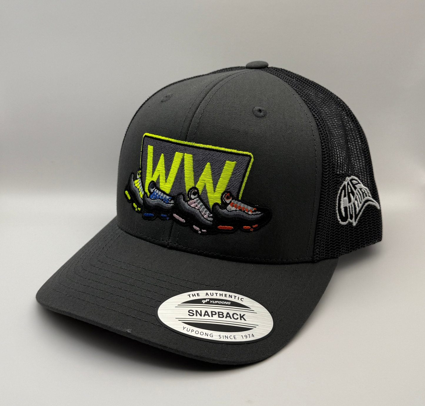 Wirral Webs Cap - Grey