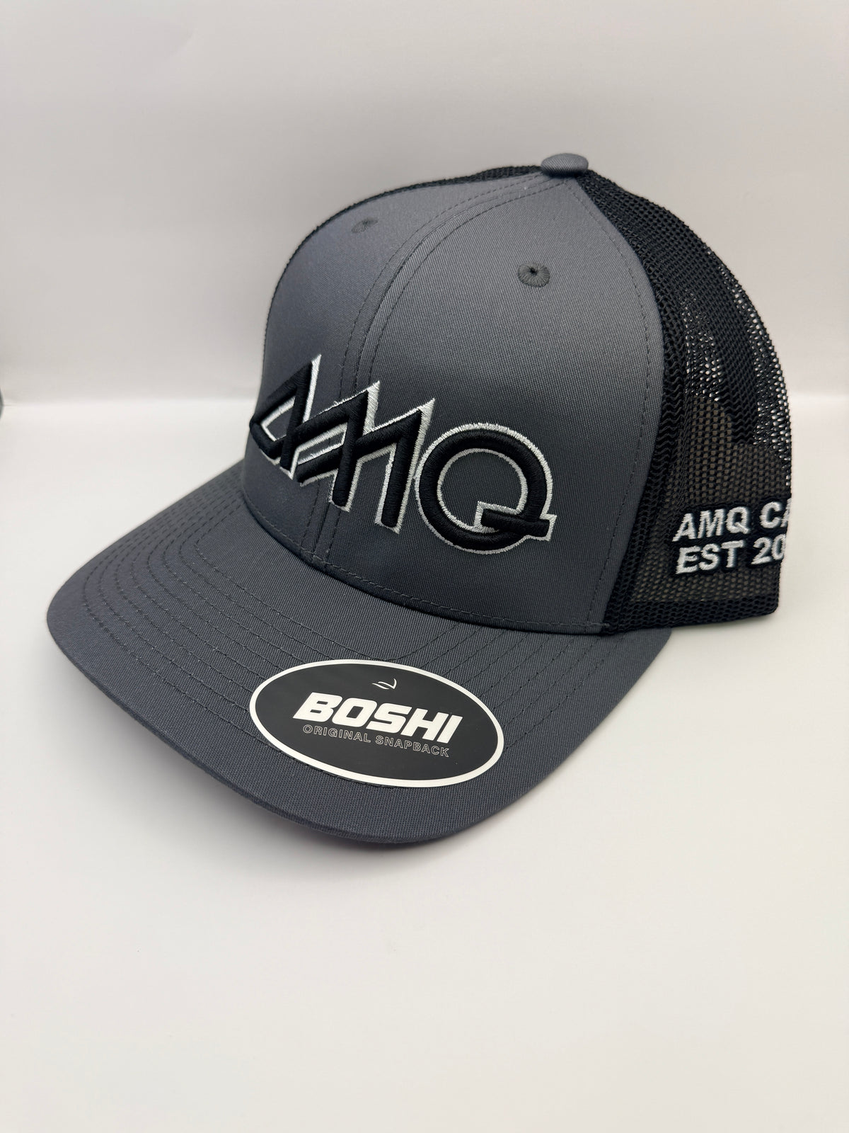 AMQ Cap - Grey/Black