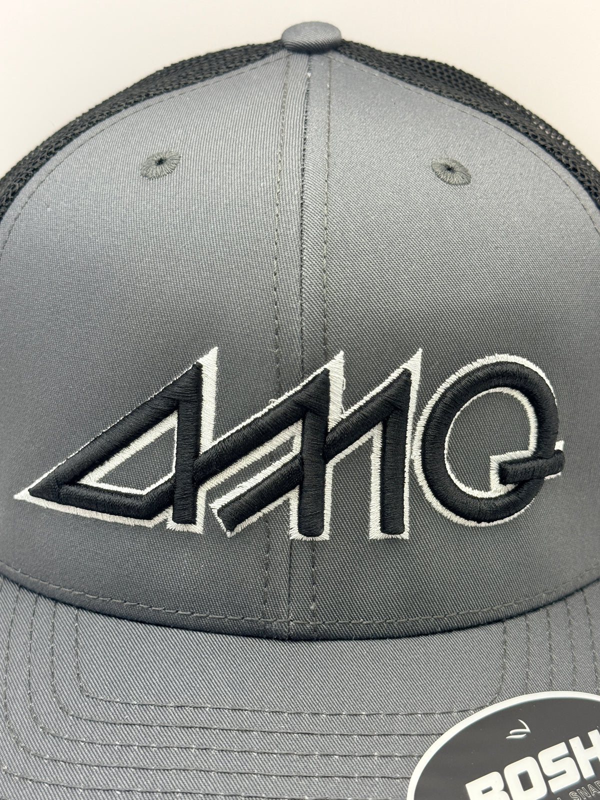 AMQ Cap - Grey/Black
