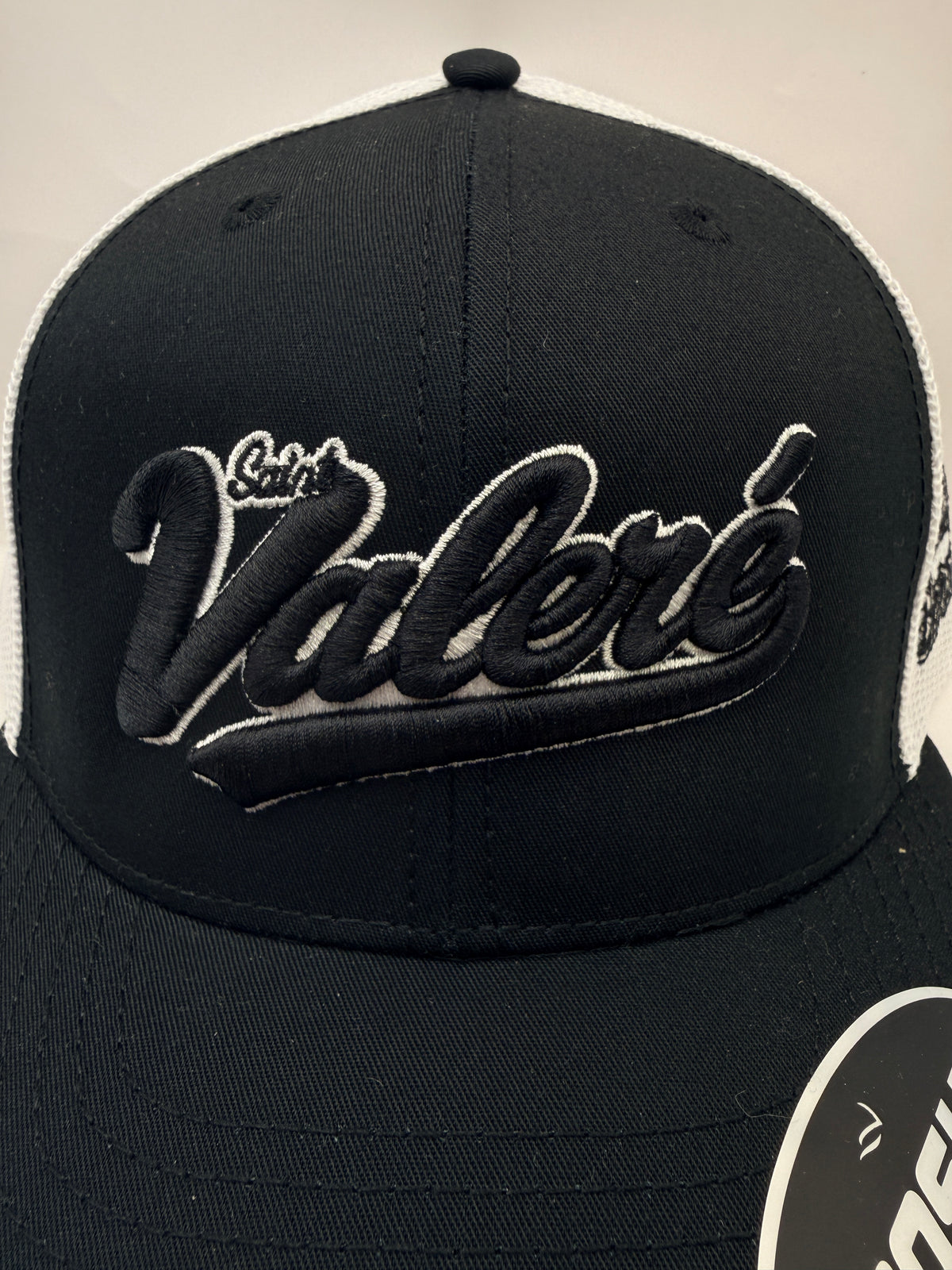 Saint Valere Logo Cap - Black/White