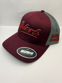 Saint Valere Logo Cap - Maroon/Grey