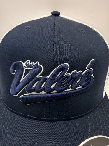 Saint Valere Logo Cap - Navy/White