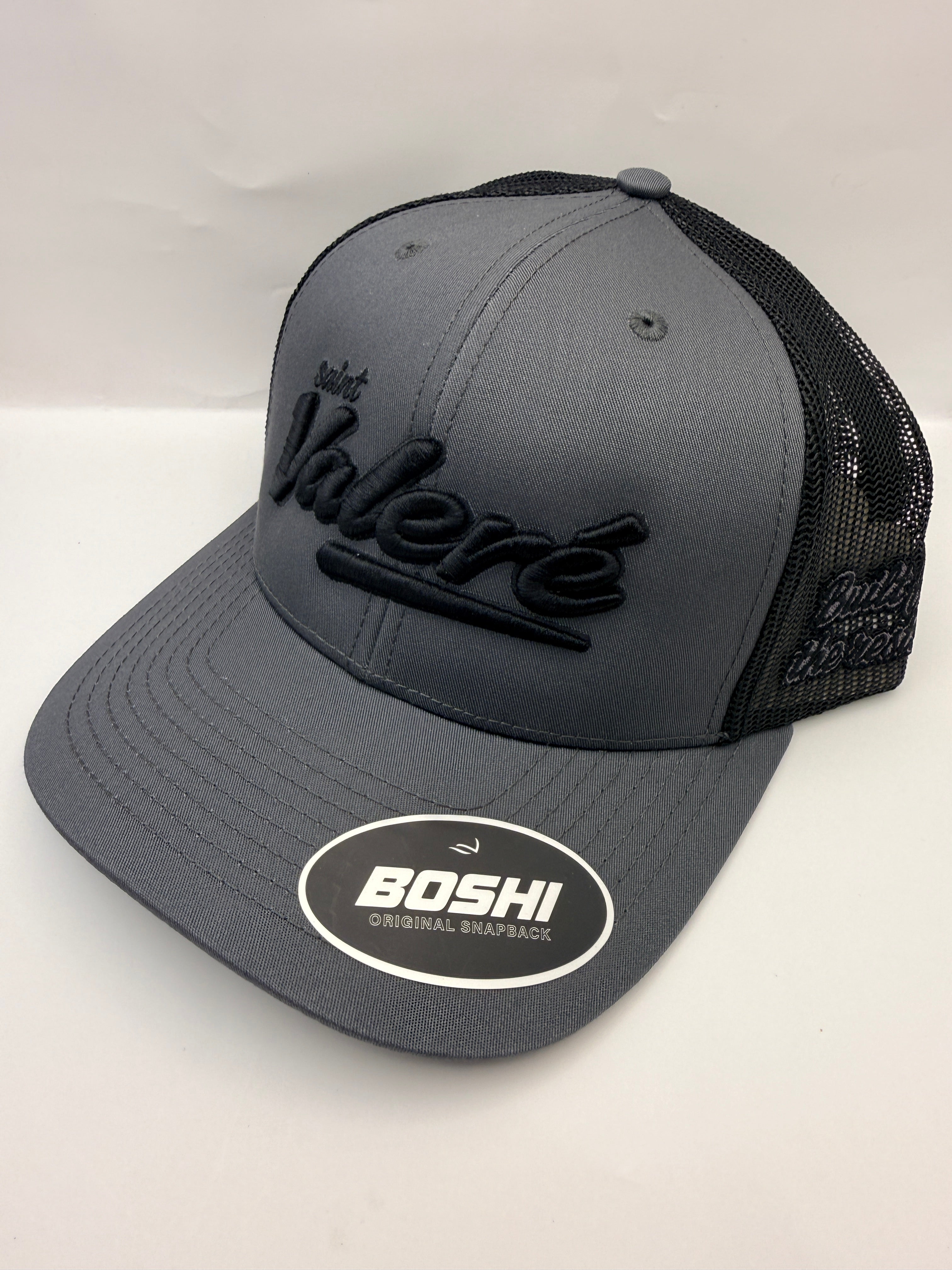 Saint Valere Logo Cap - Grey/Black/Black