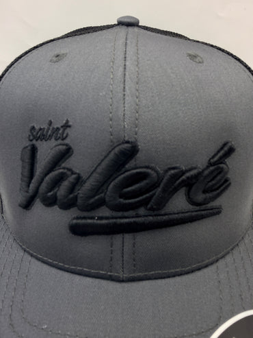 Saint Valere Logo Cap - Grey/Black/Black