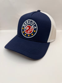 Left To Write Barcola LFC Cap - Navy/White