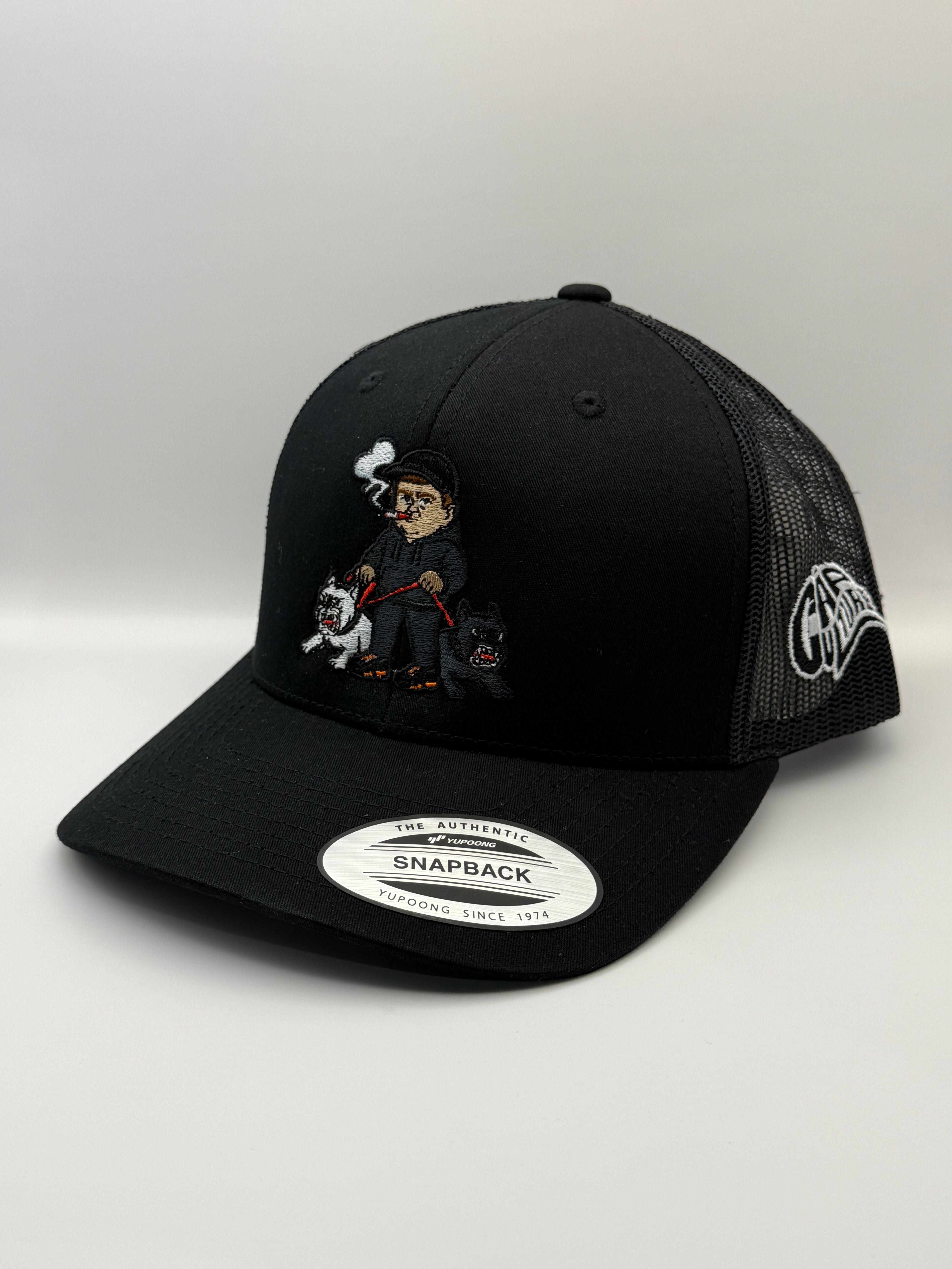 Cap Culture 2 Dogs Cap - Black