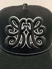 Krayta Clo Logo Cap - Black/Black