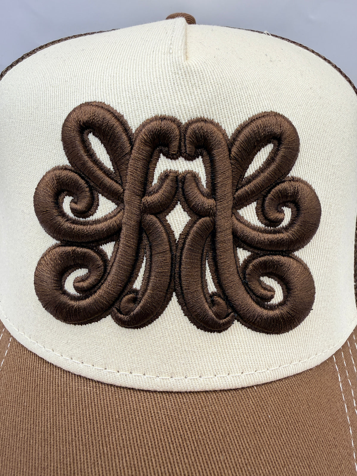 Krayta Clo Logo Cap - Brown/Beige