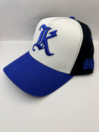 Krayta Clo 'K' Logo Cap - White/Blue/Black