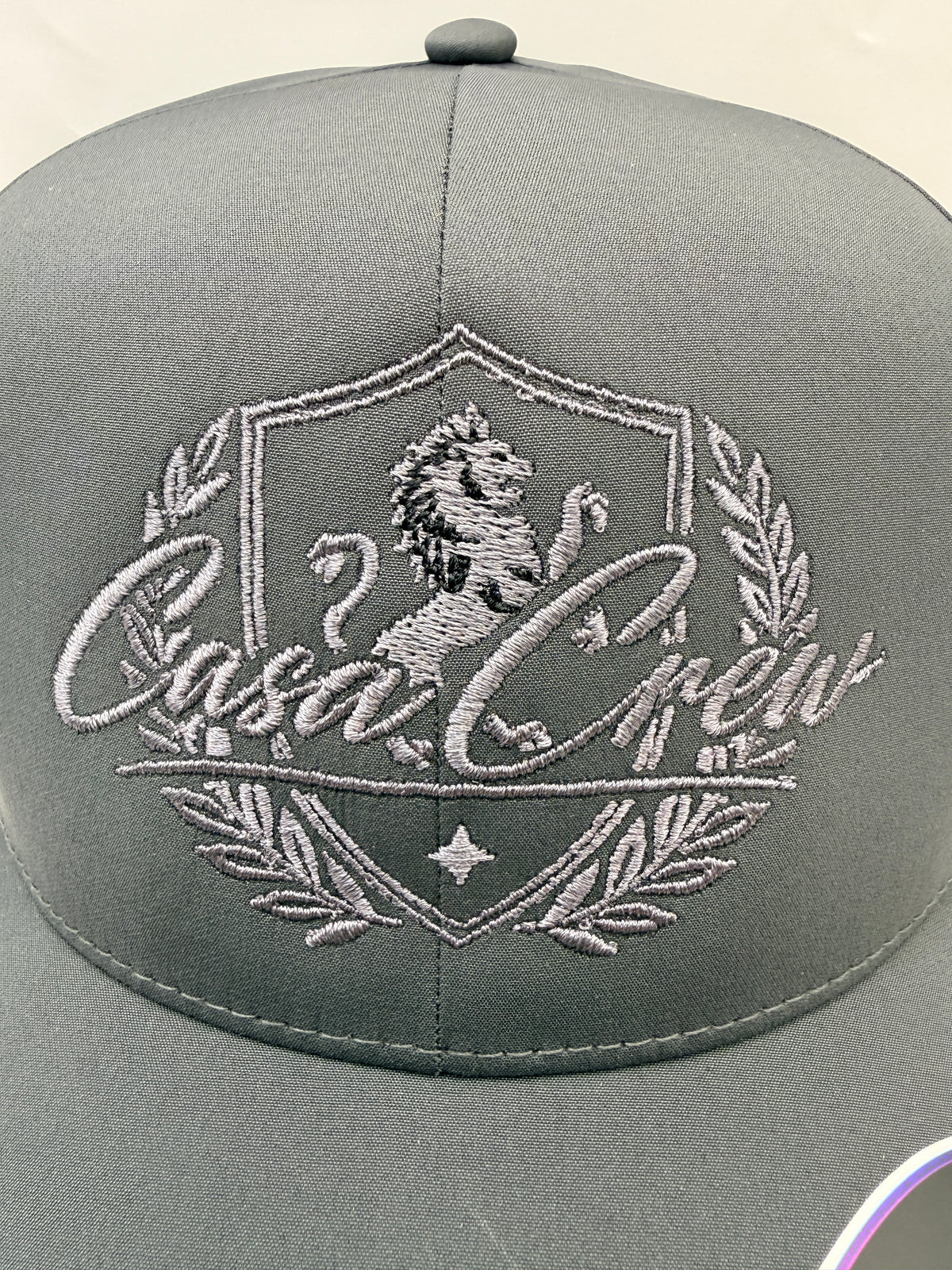 CasaCrew Crest Logo Cap - Grey