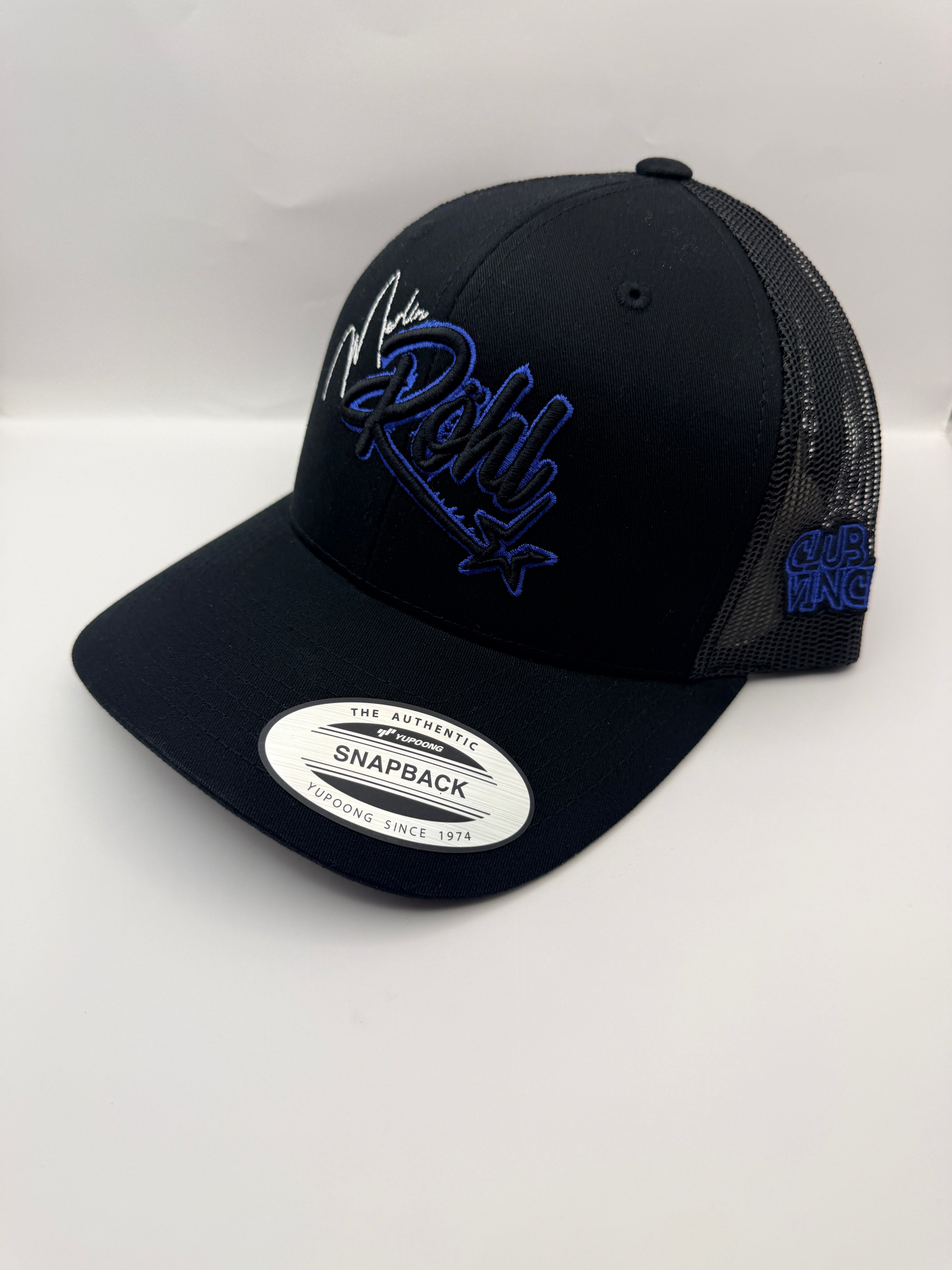 Club Vincere Rohl Cap - Black/Blue