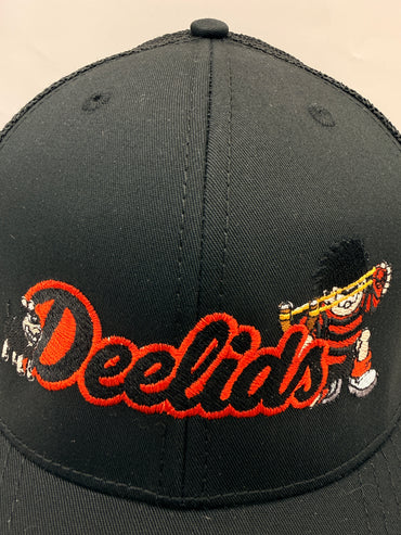 Deelids Dennis The Mennace Cap - Black/Red