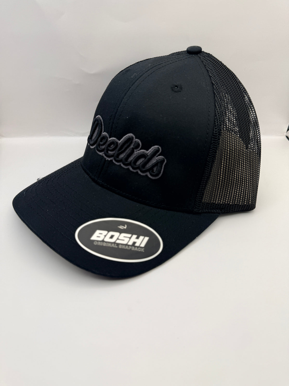 Deelids Logo Cap - Black/Grey