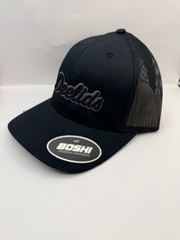 Deelids Logo Cap - Black/Grey
