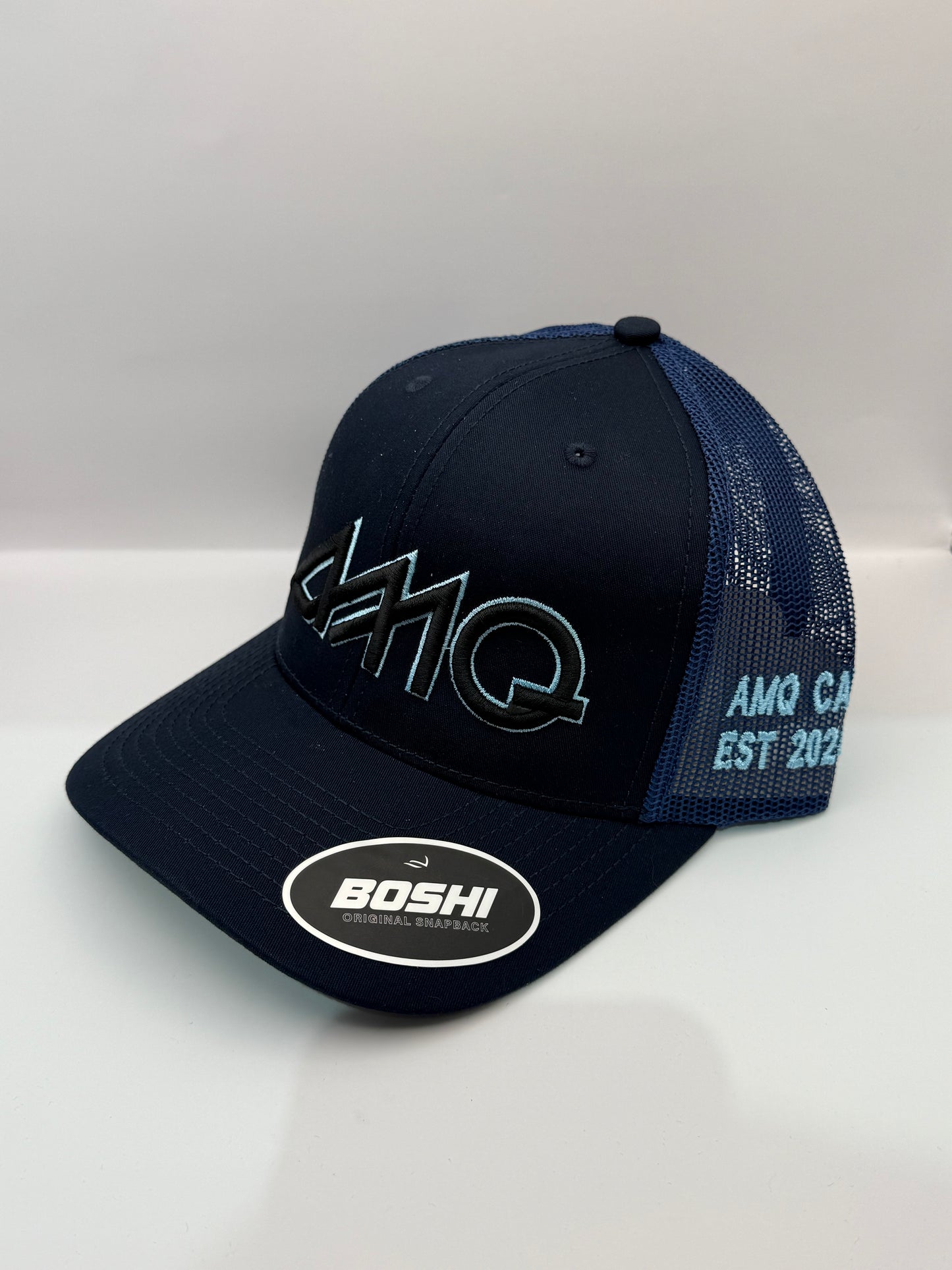 AMQ Navy 2 Tone, Black/Powder Blue