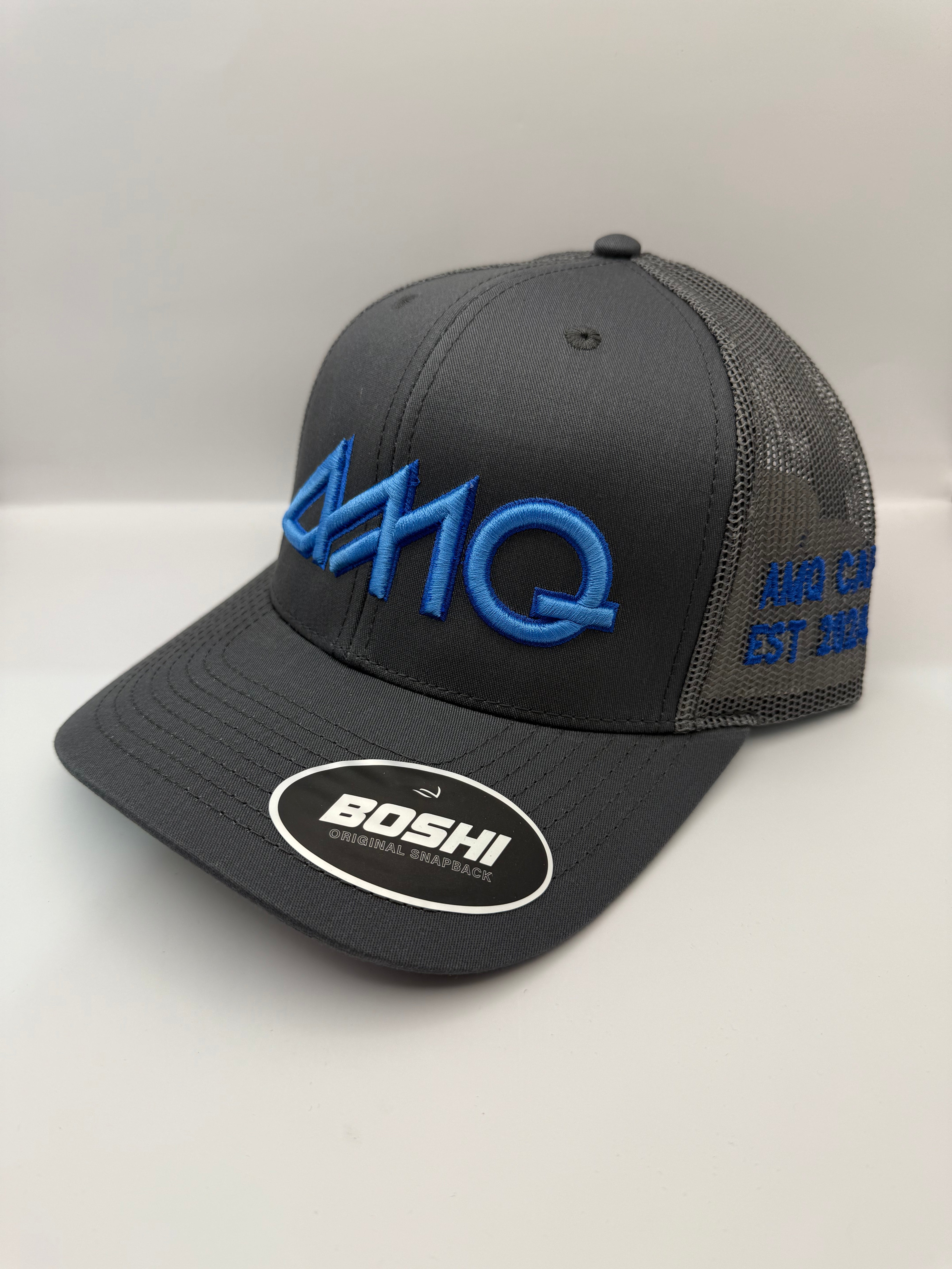 AMQ Grey, Powder Blue/Blue