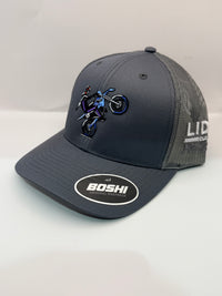 Lidz Bike Cap - Grey