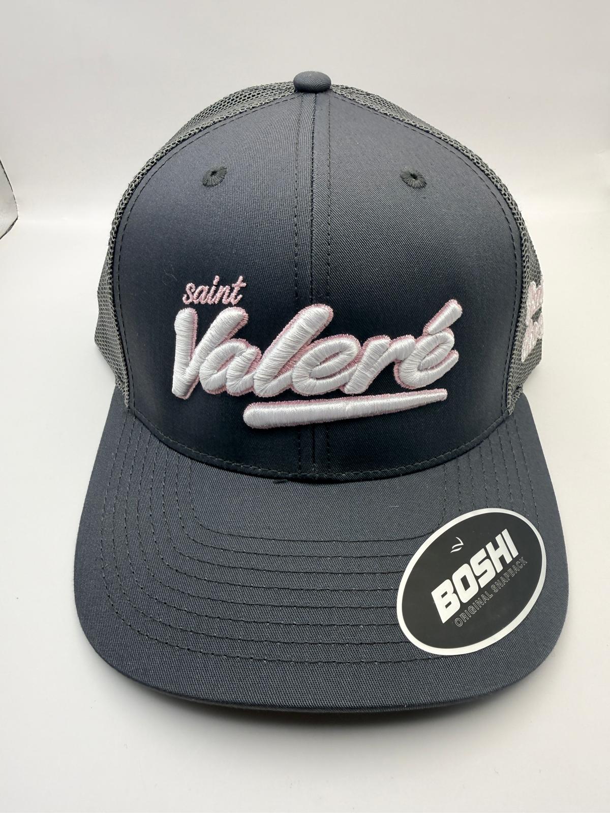 Saint Valere Logo Cap - Grey/Pink