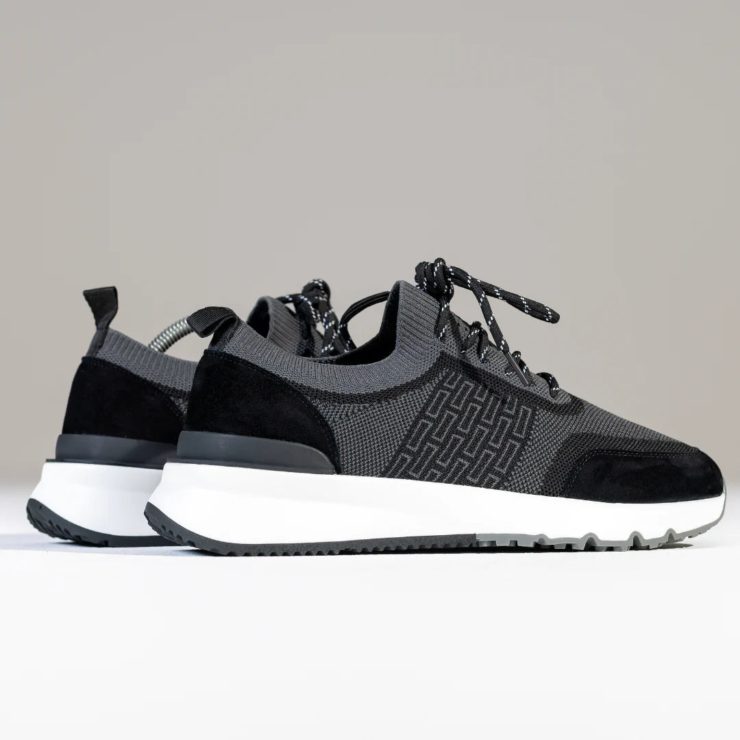 Lanka Sky Knit Runner - Black