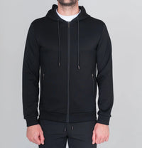 Lanka Zip Through Hoodie - Black