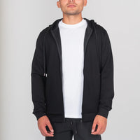 Lanka Zip Through Hoodie - Black