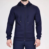 Lanka Zip Through Hoodie - Navy