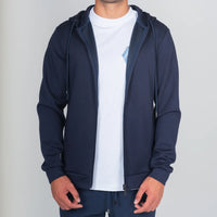 Lanka Zip Through Hoodie - Navy
