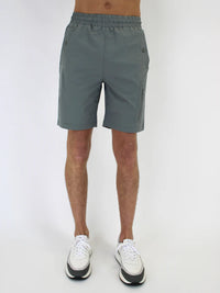 White Threads Versatile Cargo Shorts - Light Grey