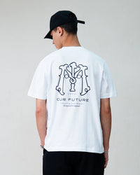 MARAI Monogram Logo T-Shirt - White