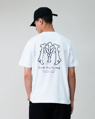 MARAI Monogram Logo T-Shirt - White