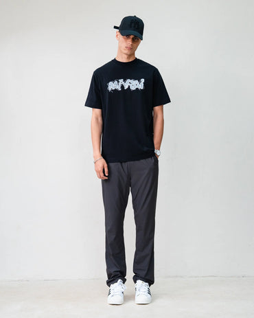 MARAI Multifont Logo T-Shirt - Black