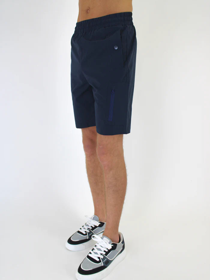 White Threads Versatile Cargo Shorts - Navy