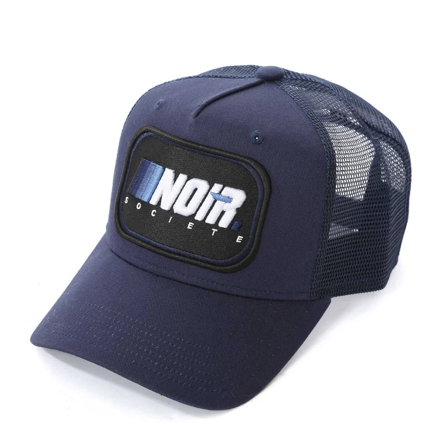 Societe Noir Ombre Noir Cap - Navy/Black