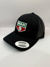 ISAK 9 CAP, BLACK