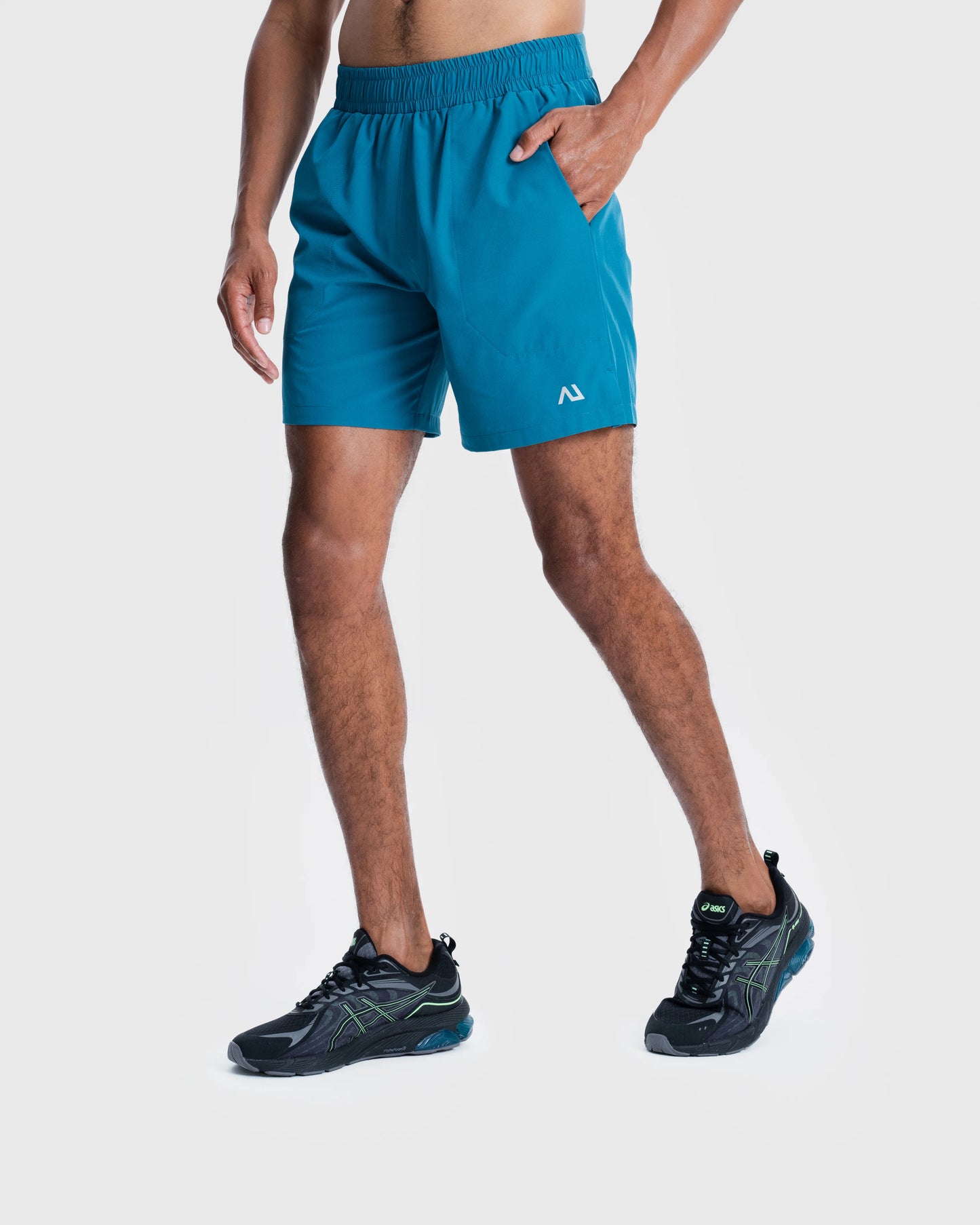 Agaru Pacer Shorts - Teal Blue
