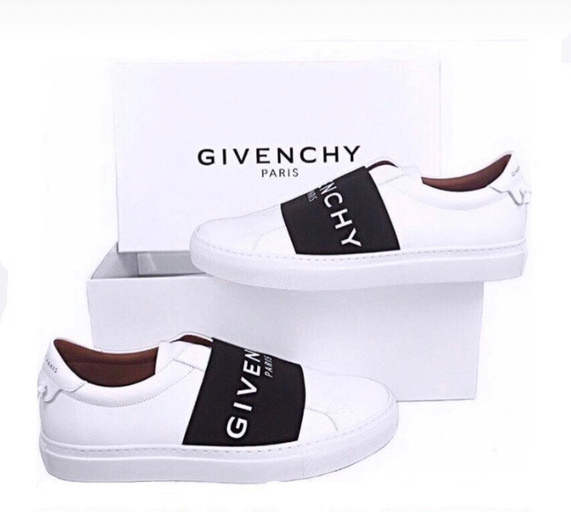 Givenchy Trainers, White (black strap)