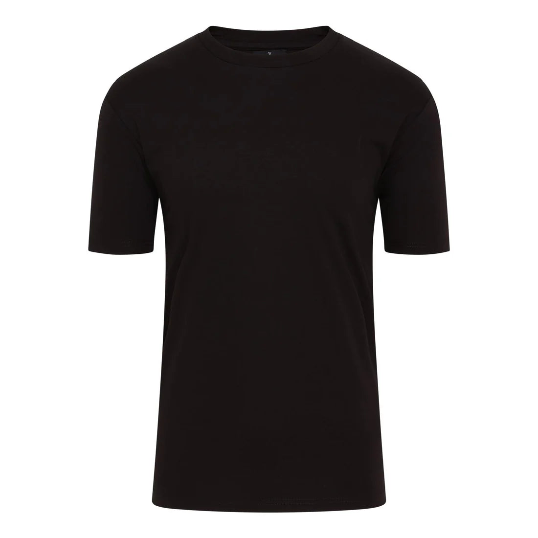 Mosquito Plain Mercerized T-Shirt - Black