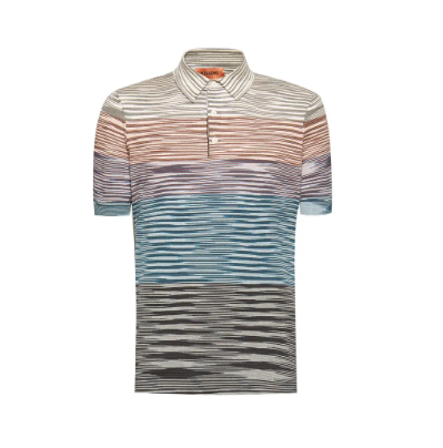 Missoni Polo, Yellow/Green Stripe