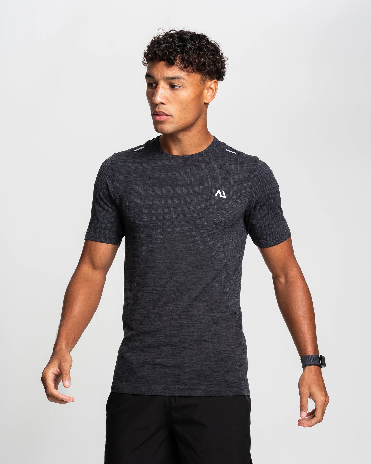 Agaru Kita Seamless T-Shirt - Charcoal