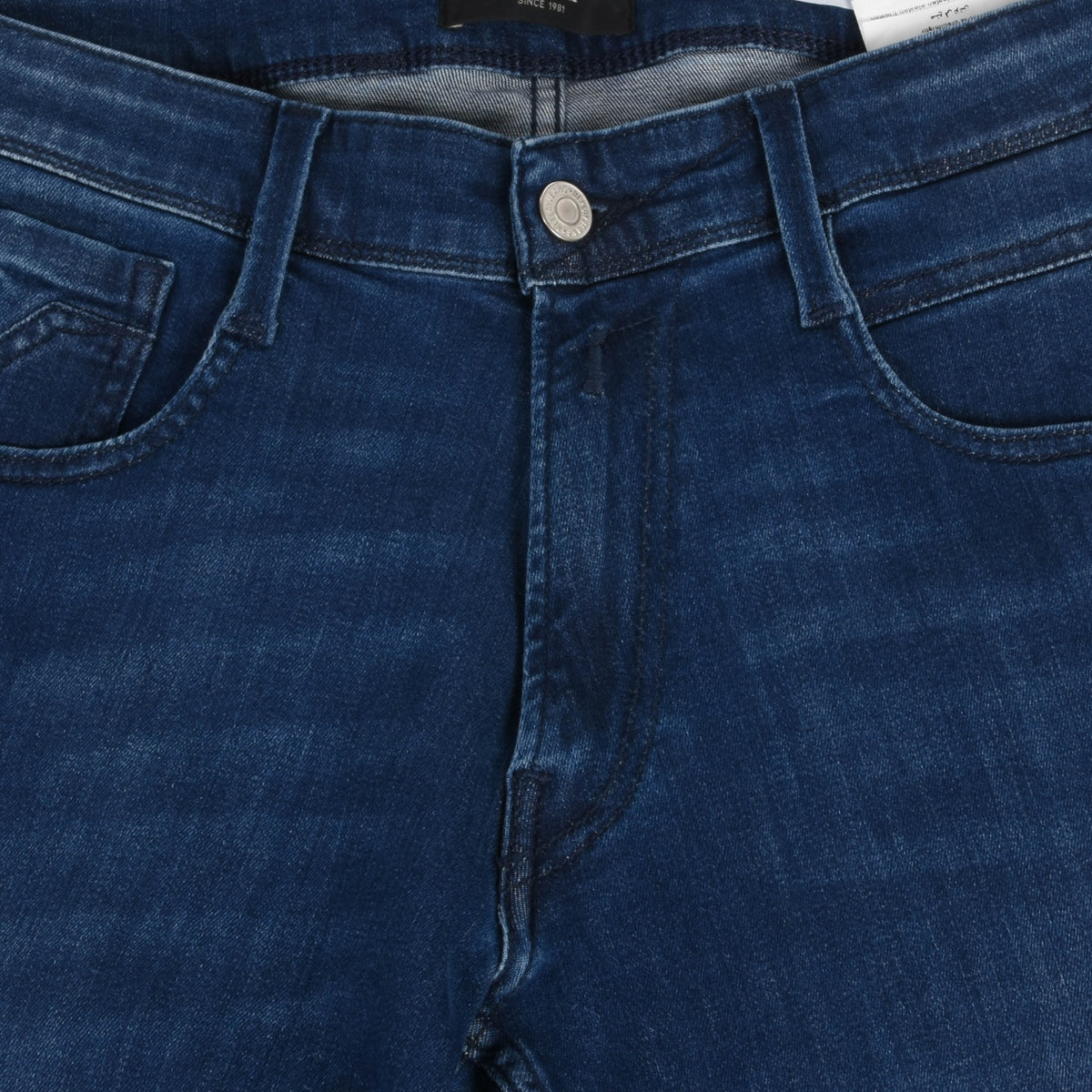 Replay Power Stretch Anbass Jeans - Indigo