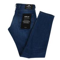 Replay Power Stretch Anbass Jeans - Indigo