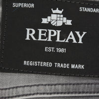 Replay Power Stretch Anbass Jeans - Grey