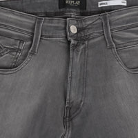 Replay Power Stretch Anbass Jeans - Grey