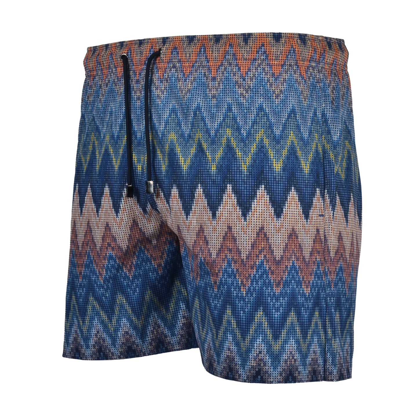 Moda Bandidos Swim Shorts - Sequin Zig Marrakech