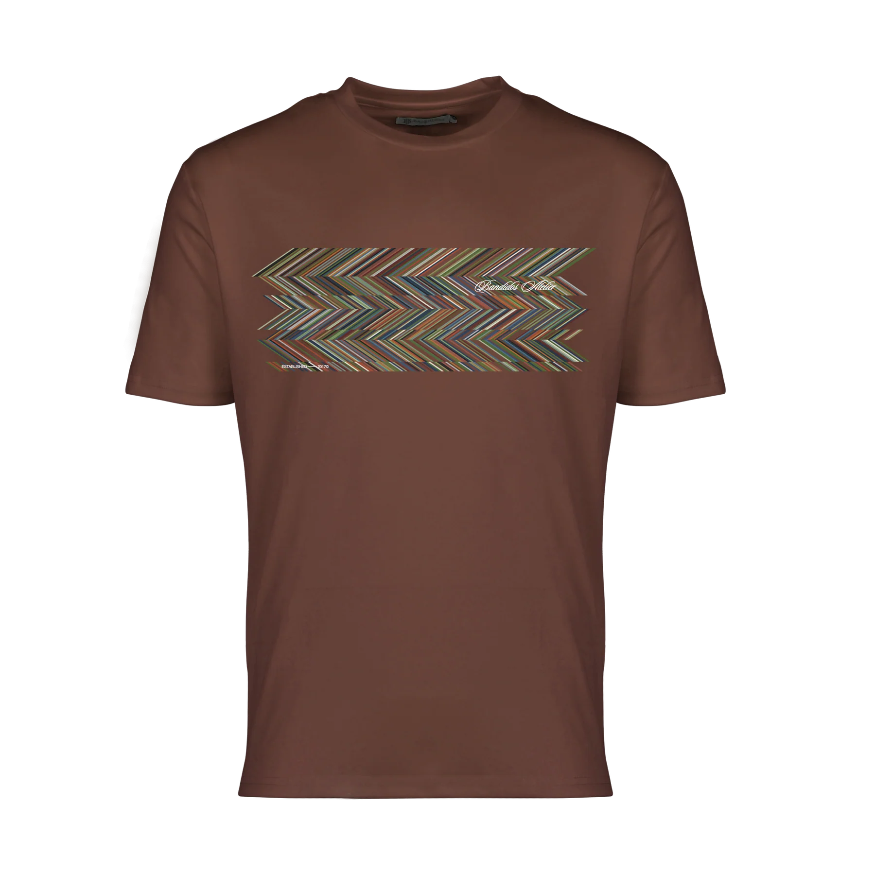 Moda Bandidos Fall Shear Zig T-Shirt - Red