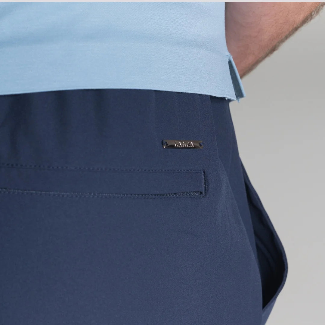 Lanka Tech Cuffed Pants - Navy