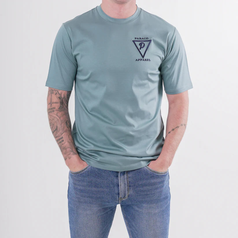 Paraco Triangle T-Shirt - Teal/Blue