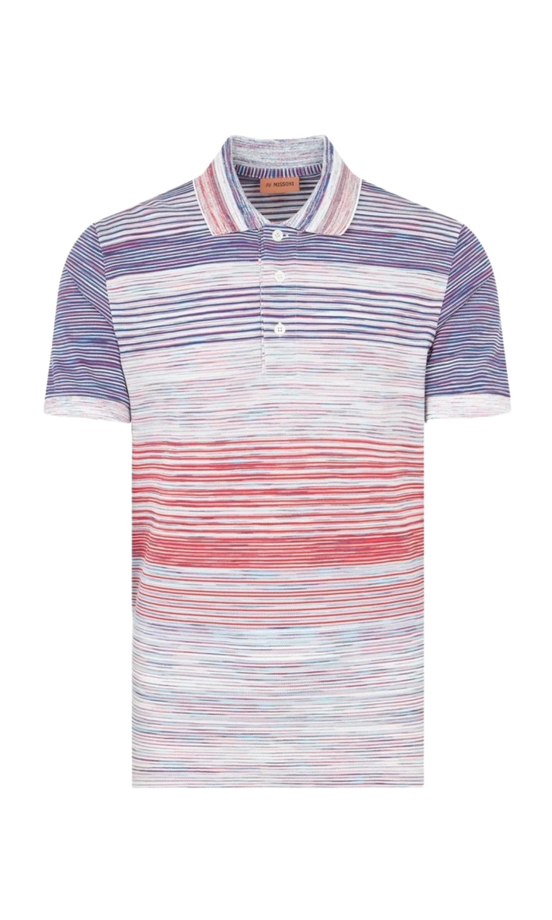 Missoni, Purple/Red Spacedye Polo