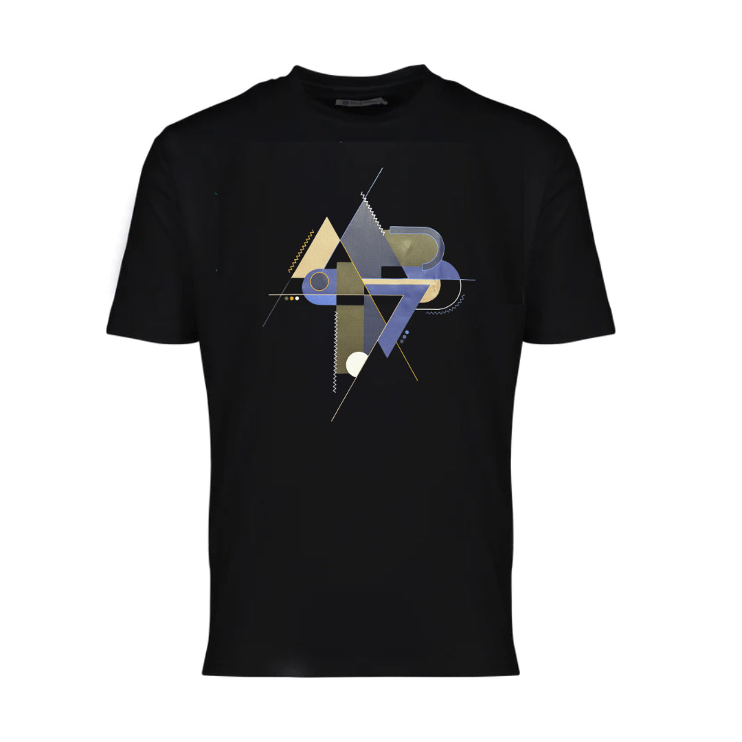 Moda Bandidos, Cubism, Black T-Shirt